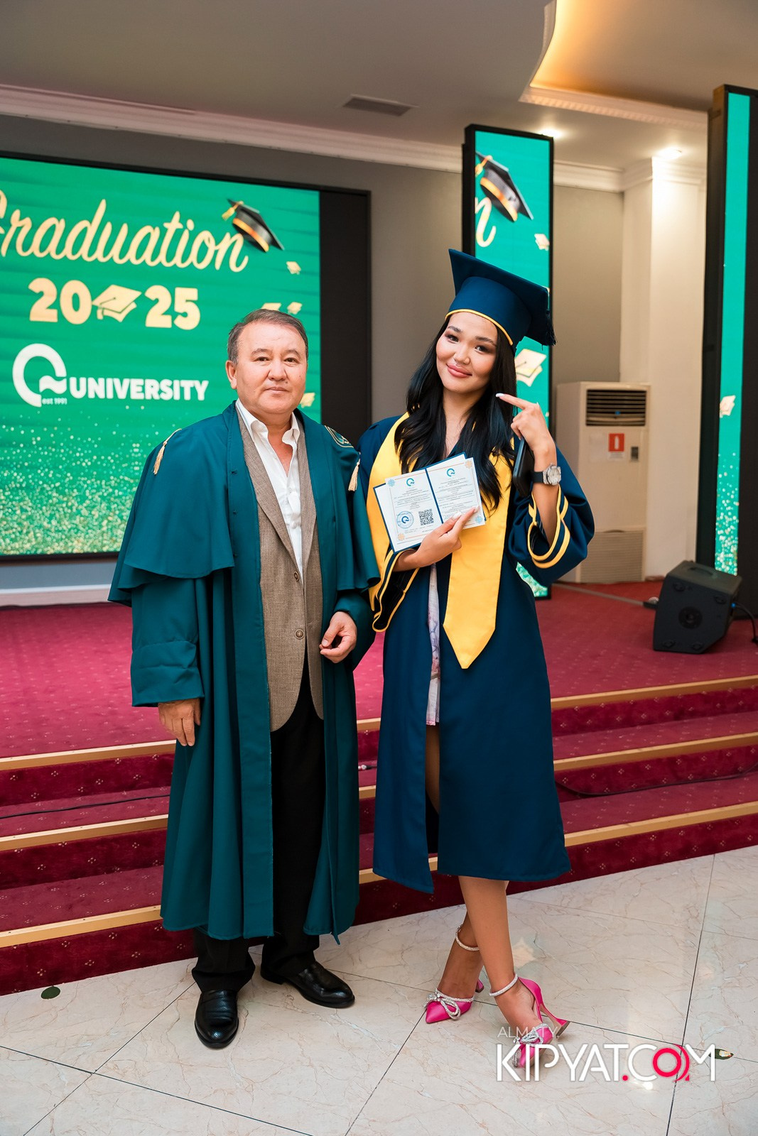 GRADUATION 2025 Q UNIVERSITY. КИПЯТКОМ АЛМАТЫ!