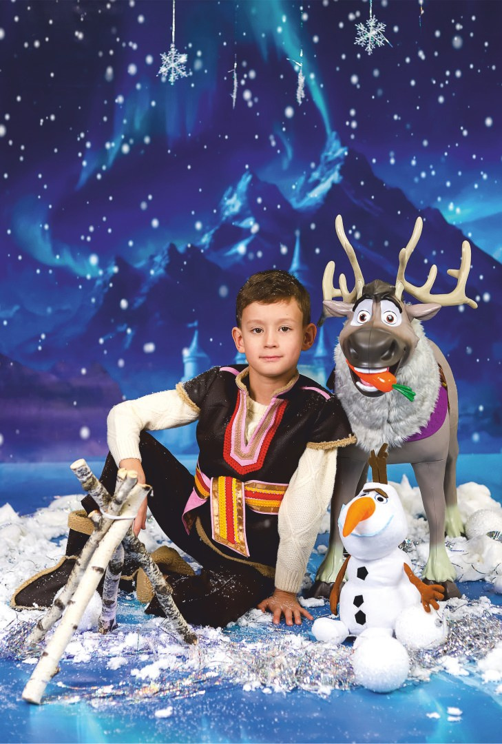 Сюжет «Холодное сердце». Детская фотостудия Виктории Шараповой