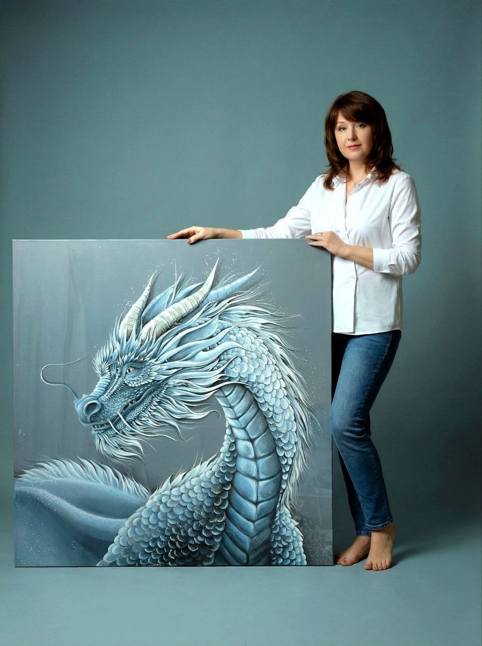 Ледяной страж. Художник