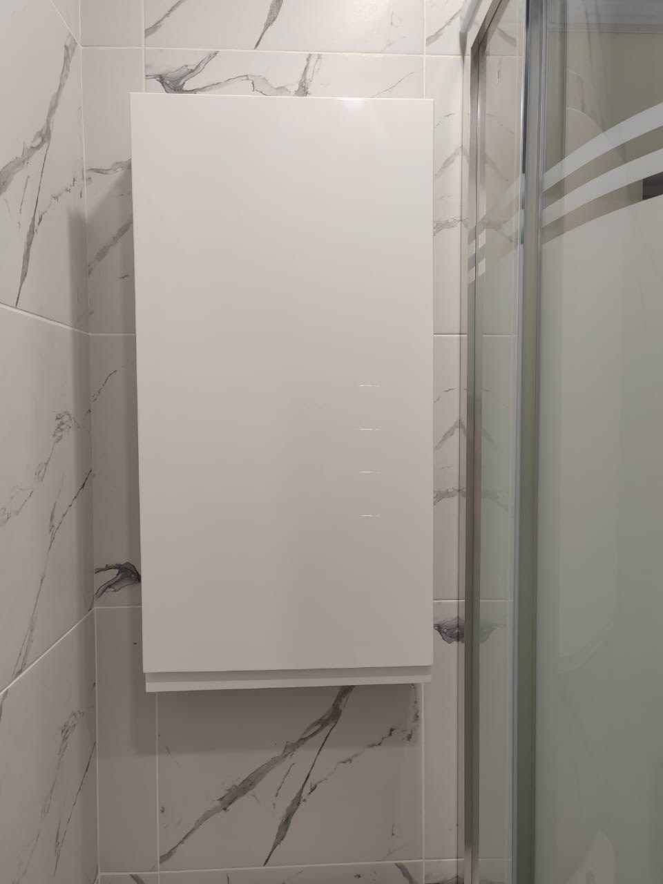 Ванная комната (ул. Короленко д. 73). Ремонт санузла, туалета, ванной под ключ в Казани. Укладка плитки