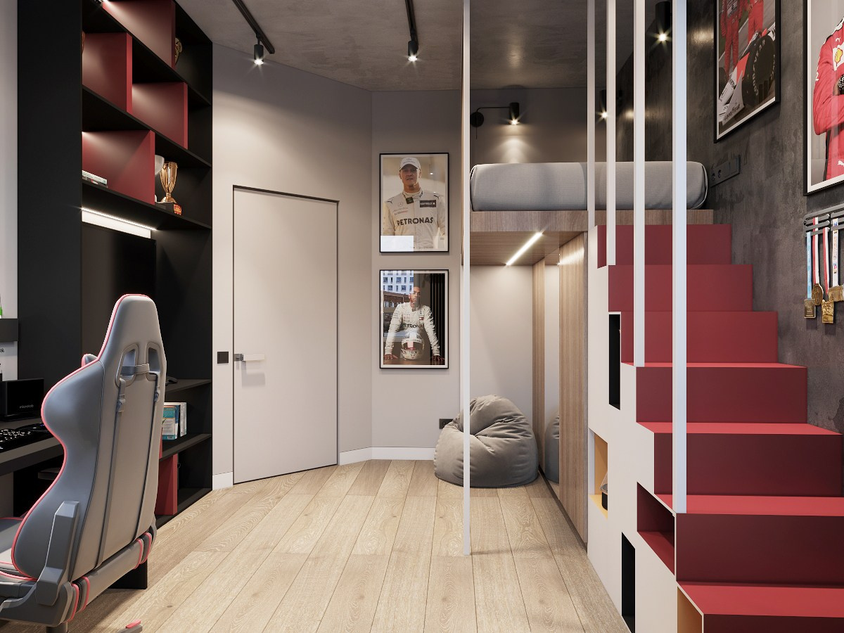 ЖК Первый квартал. Квартира с террасой. АСТАХОВА DESIGN дизайн интерьера +7 985 220 6109