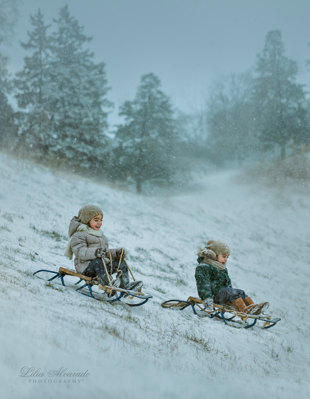 На горке. Семейный и свадебный фотограф в Минске Юлия Грин