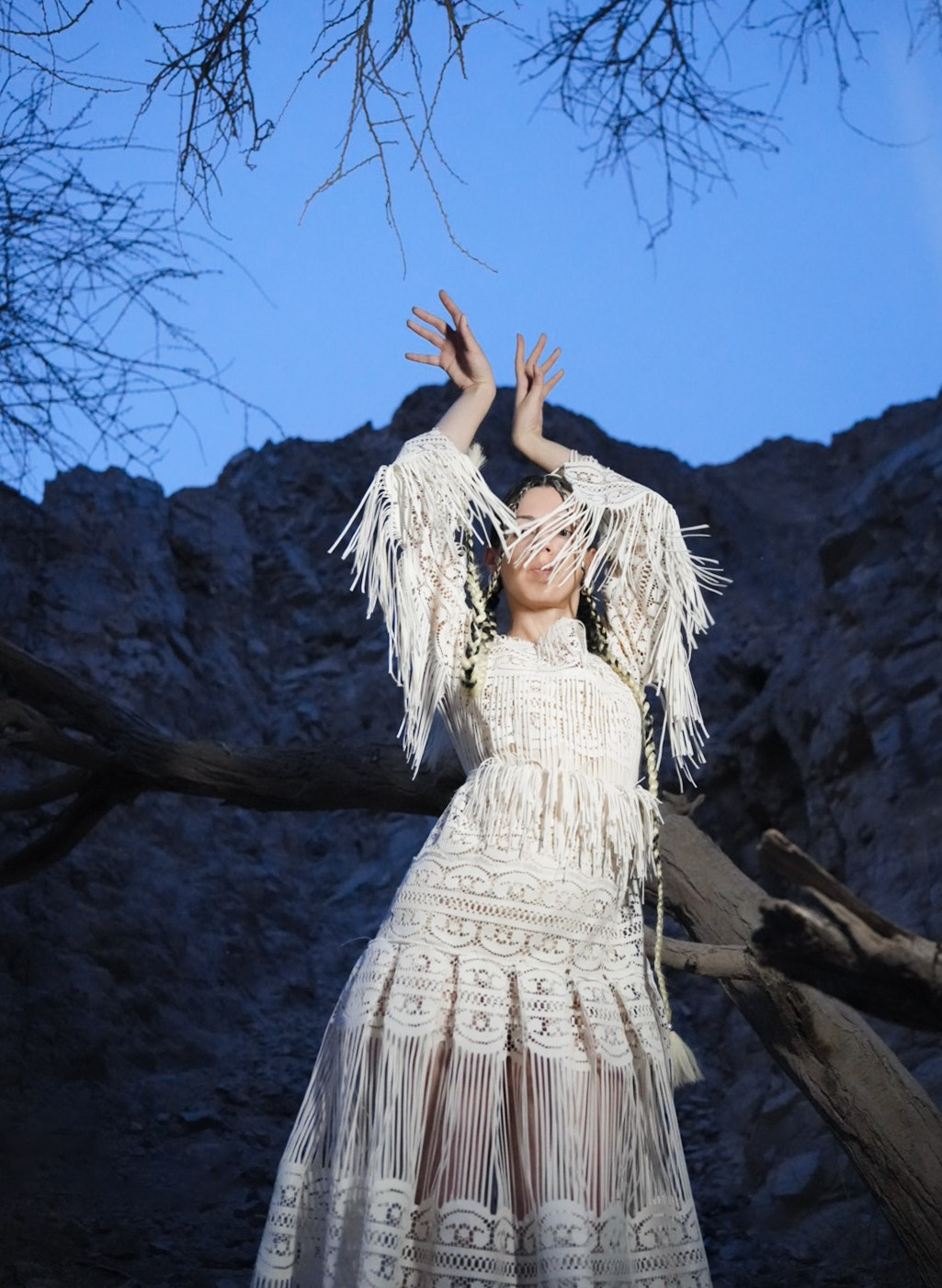 Персональная съемка в пустыне/ Tamar Desert Artpiece, Israel. Фотограф Полина Гольдис