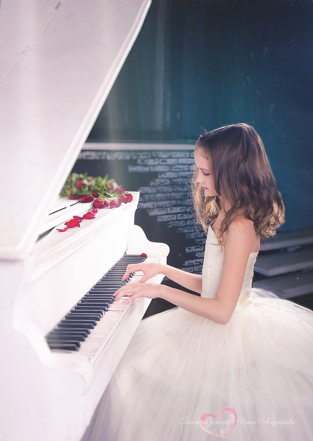 Фотосессия юной балерины Полины