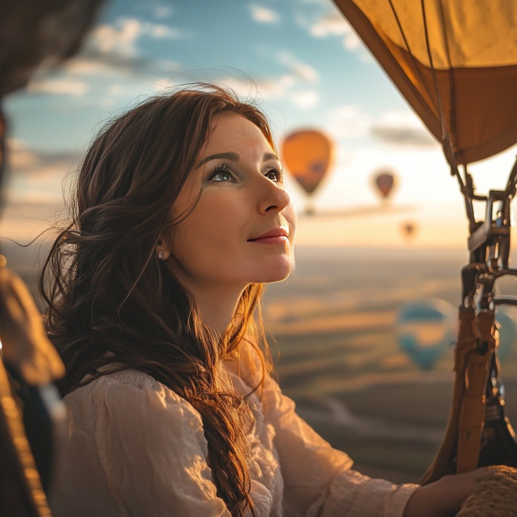 Нейрофотосессия для Марины. Сказочный образ девушки на шаре. ФотоХудожник Харитонова Ирина г. Санкт-Петербург