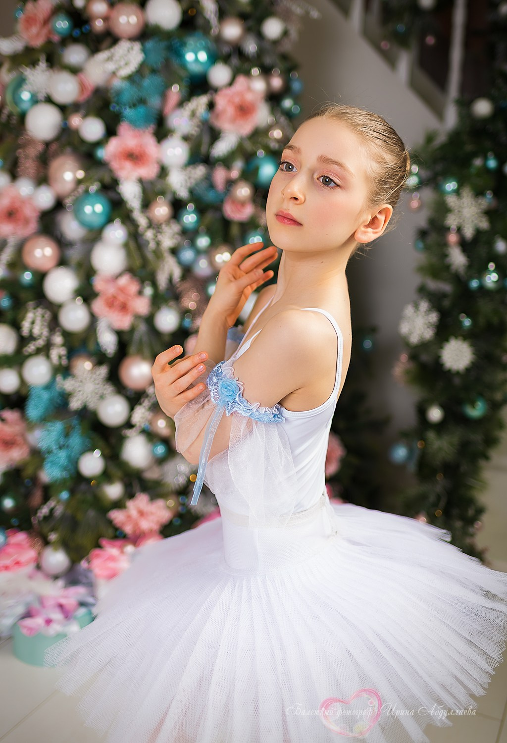 Фотосеесия юной балерины Дарьи