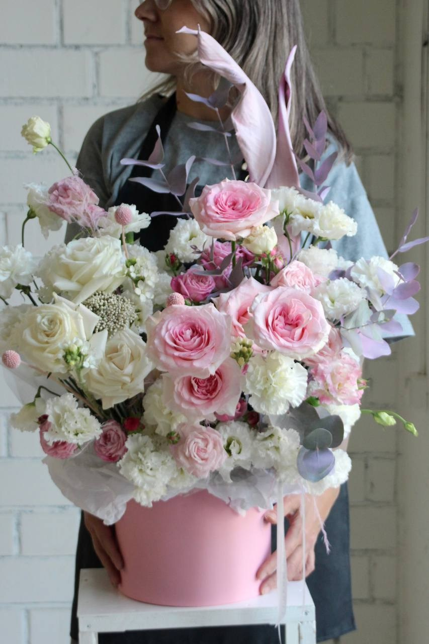 Розовая коллекция. Арт Букет- цветочный дом в Челябинске и Ревде