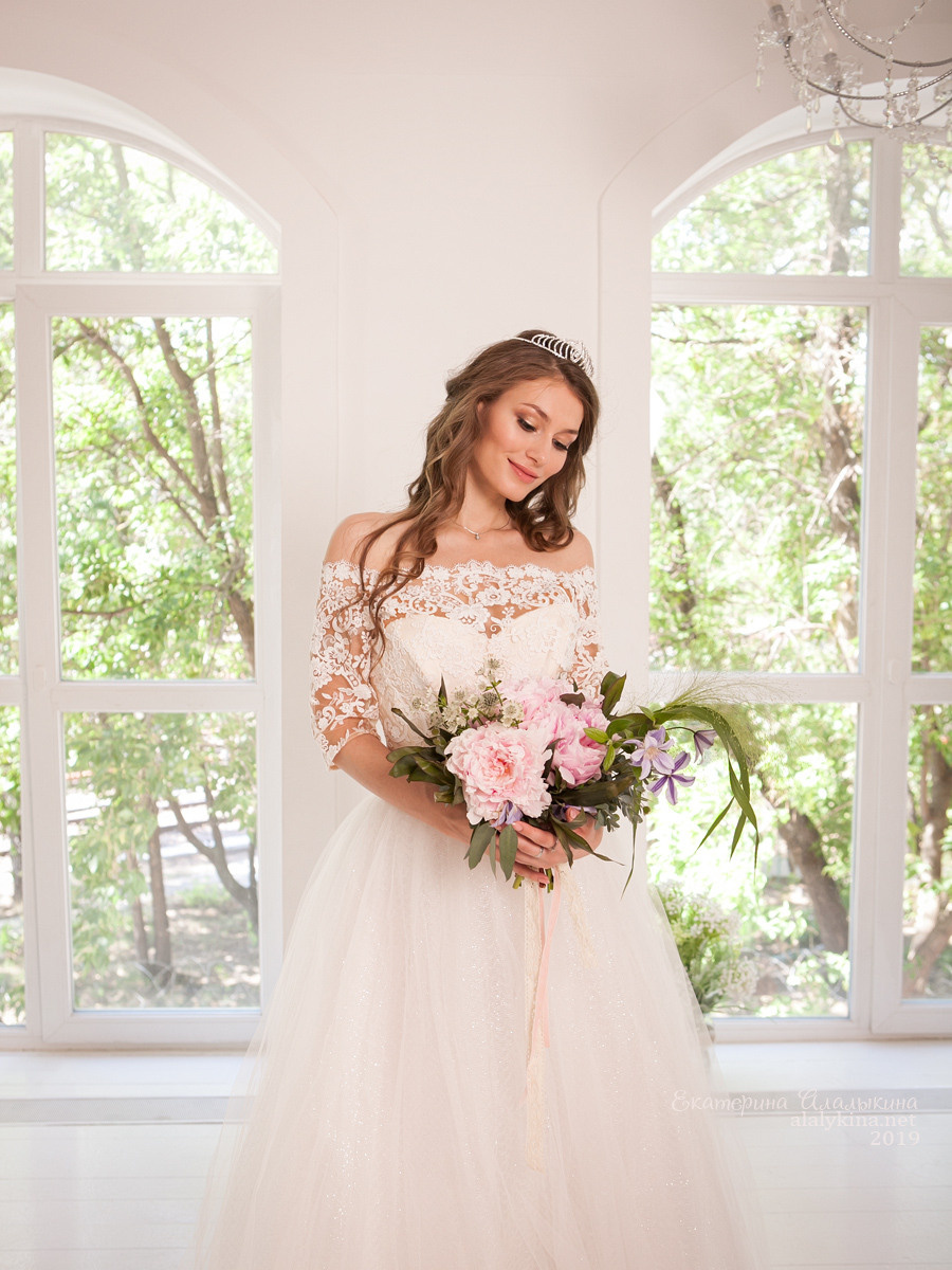 Невеста в студии. Детский и семейный фотограф в Москве СВАО Екатерина Алалыкина