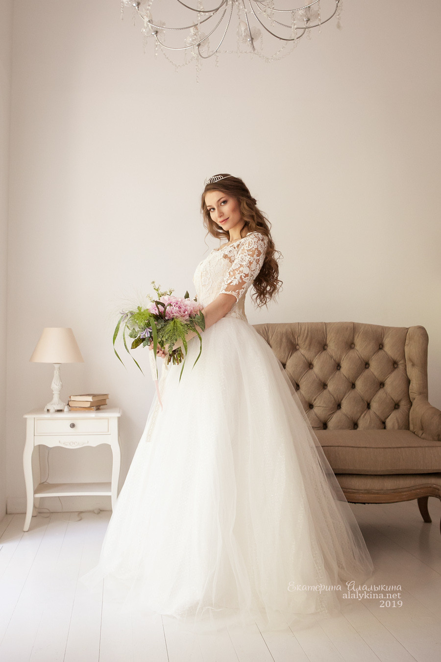 Невеста в студии. Детский и семейный фотограф в Москве СВАО Екатерина Алалыкина