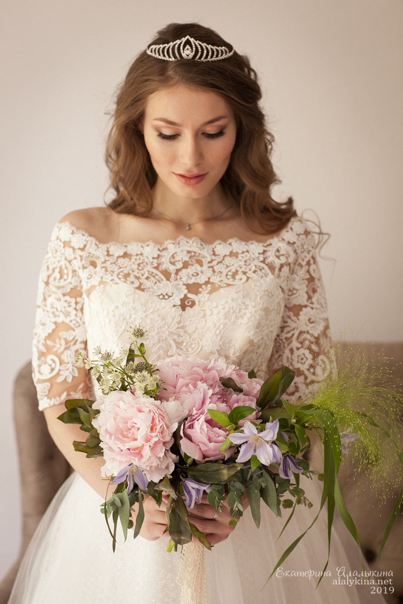 Невеста в студии. Детский и семейный фотограф в Москве СВАО Екатерина Алалыкина