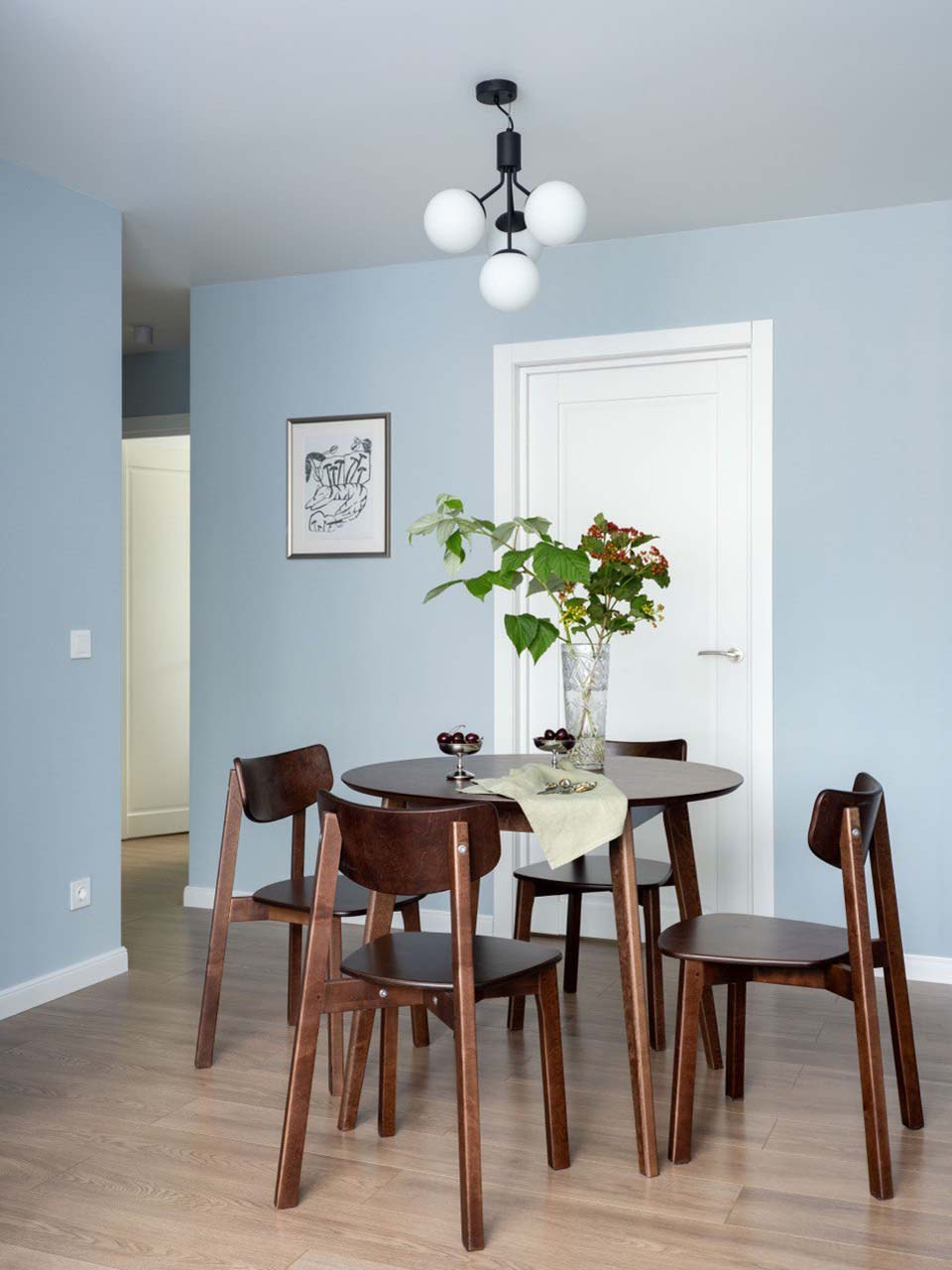 Saint Petersburg, Apartment, 70s- Retro-Style, together with designer Maria Ererra. Olga Goldina architectural interior design, styling and staging