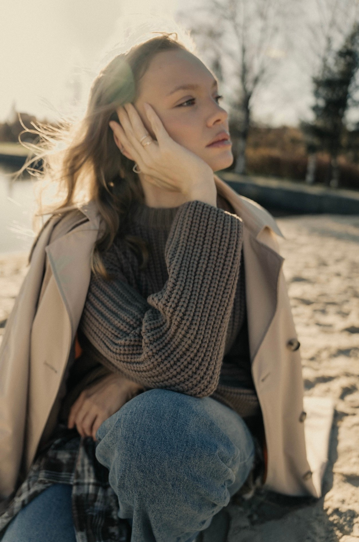 Вика. Пляж. Фотосессия в Санкт-Петербурге