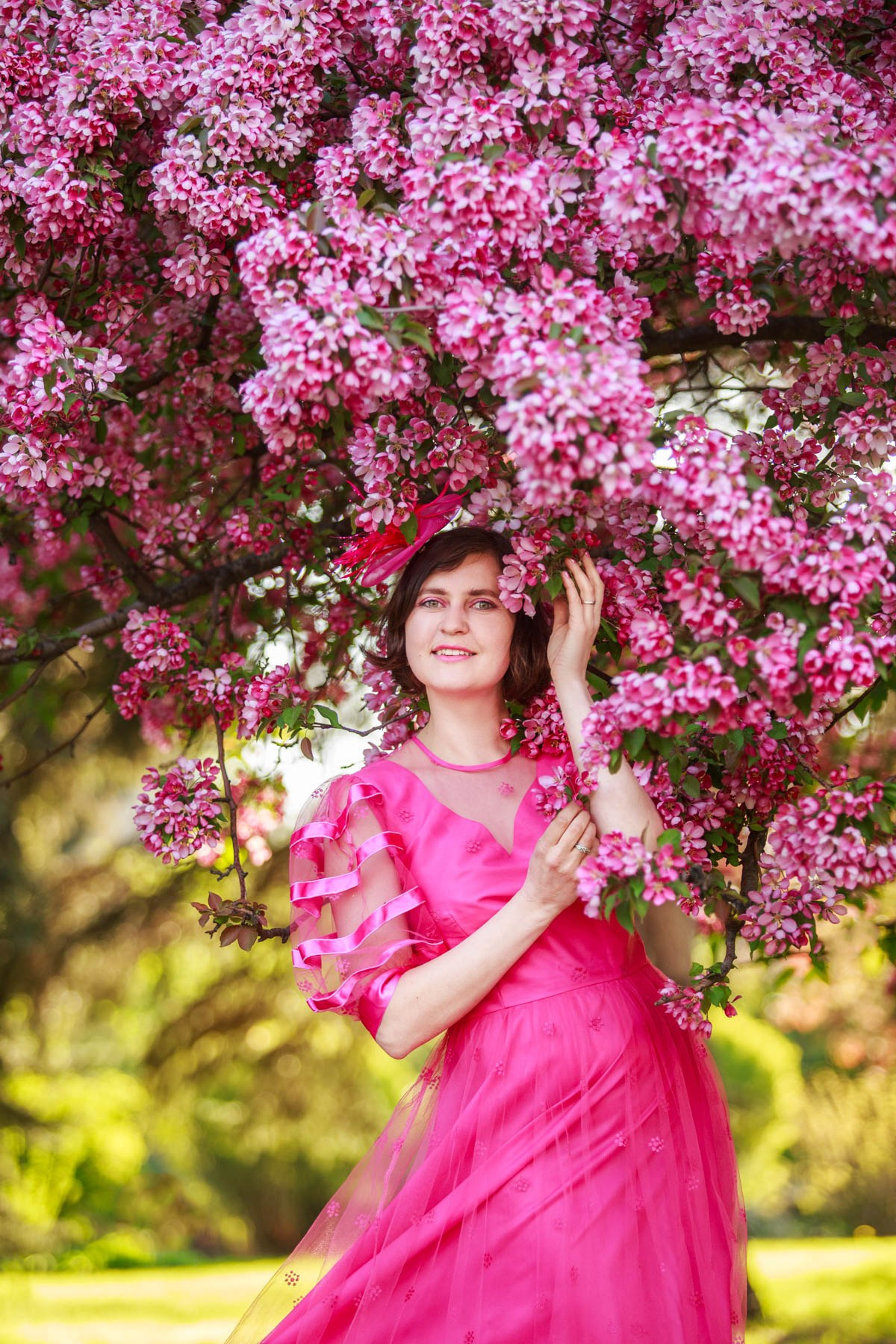 Весеннее цветение в парках. Семейный и детский фотограф в Москве Мария Быкова