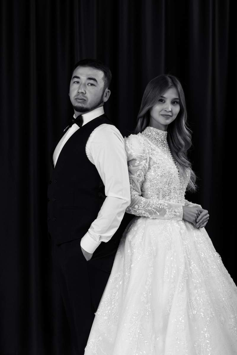 Свадебная. BWstudio — фотостудия черно-белой фотографии Алматы. Фотограф Алматы. Фотостудия Алматы