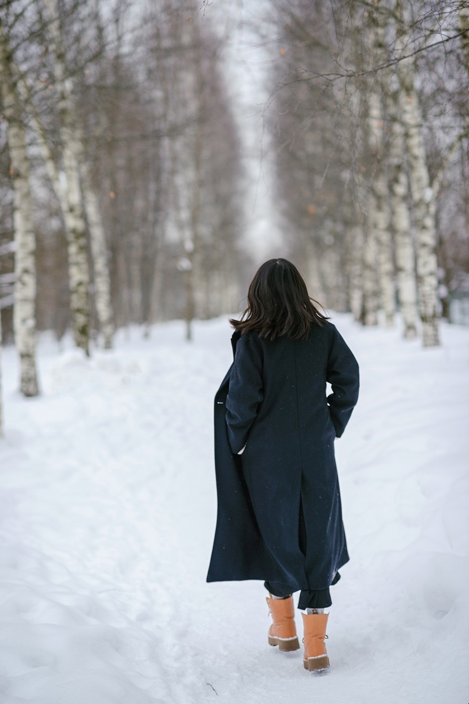 photo shoot for a girl in a winter field, snow (photography from Elena Carruthers)