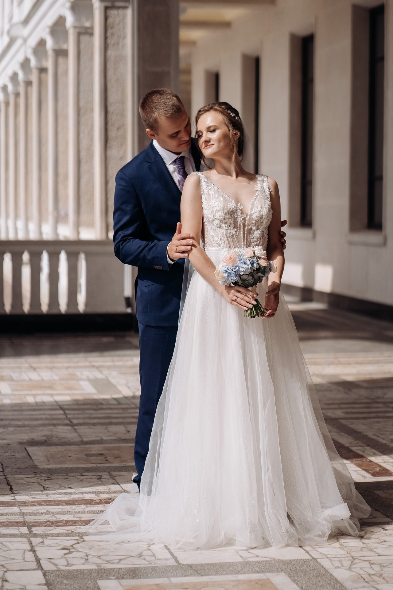 Свадебная фотосессия на Речном вокзале