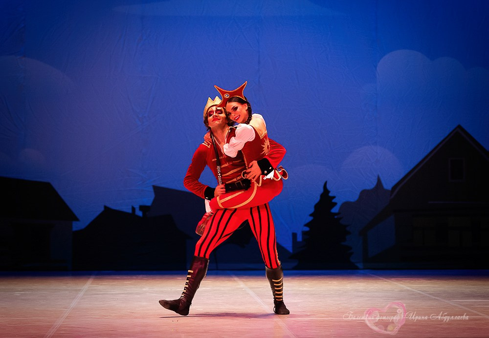 Премьера балета «Шут» — Прима балерина Кремлёвского балета Е.Первушина, Премьер Большого Театра Игорь Цвирко