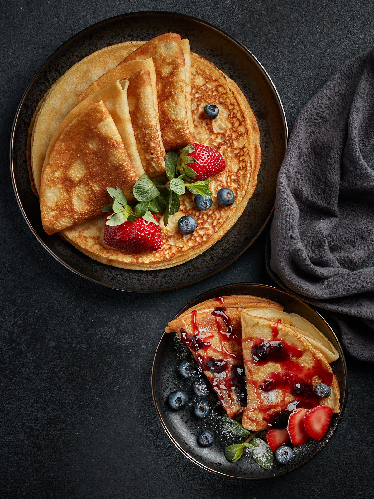 Съемка еды для меню