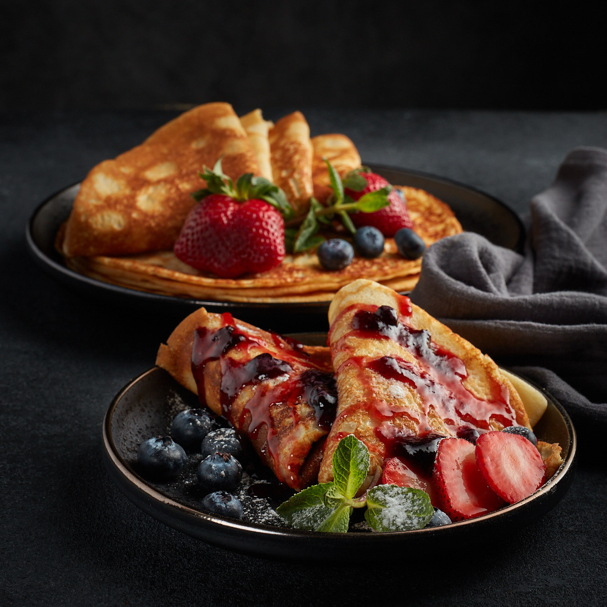 Фуд съемка для меню кафе