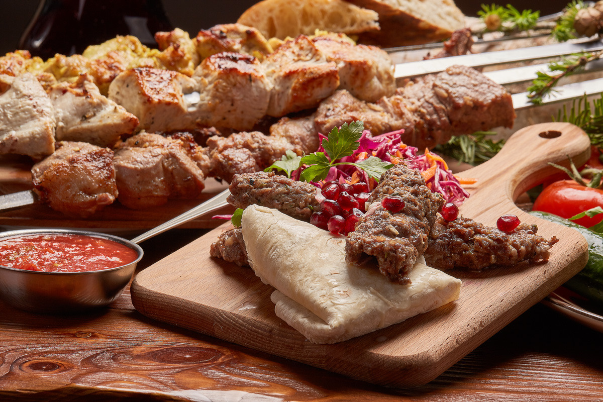 Фотосессия блюд для меню