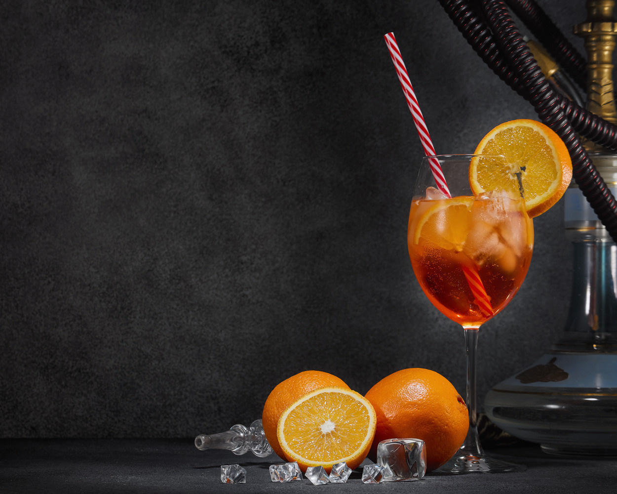 Фотосъемка напитков для меню кальянной