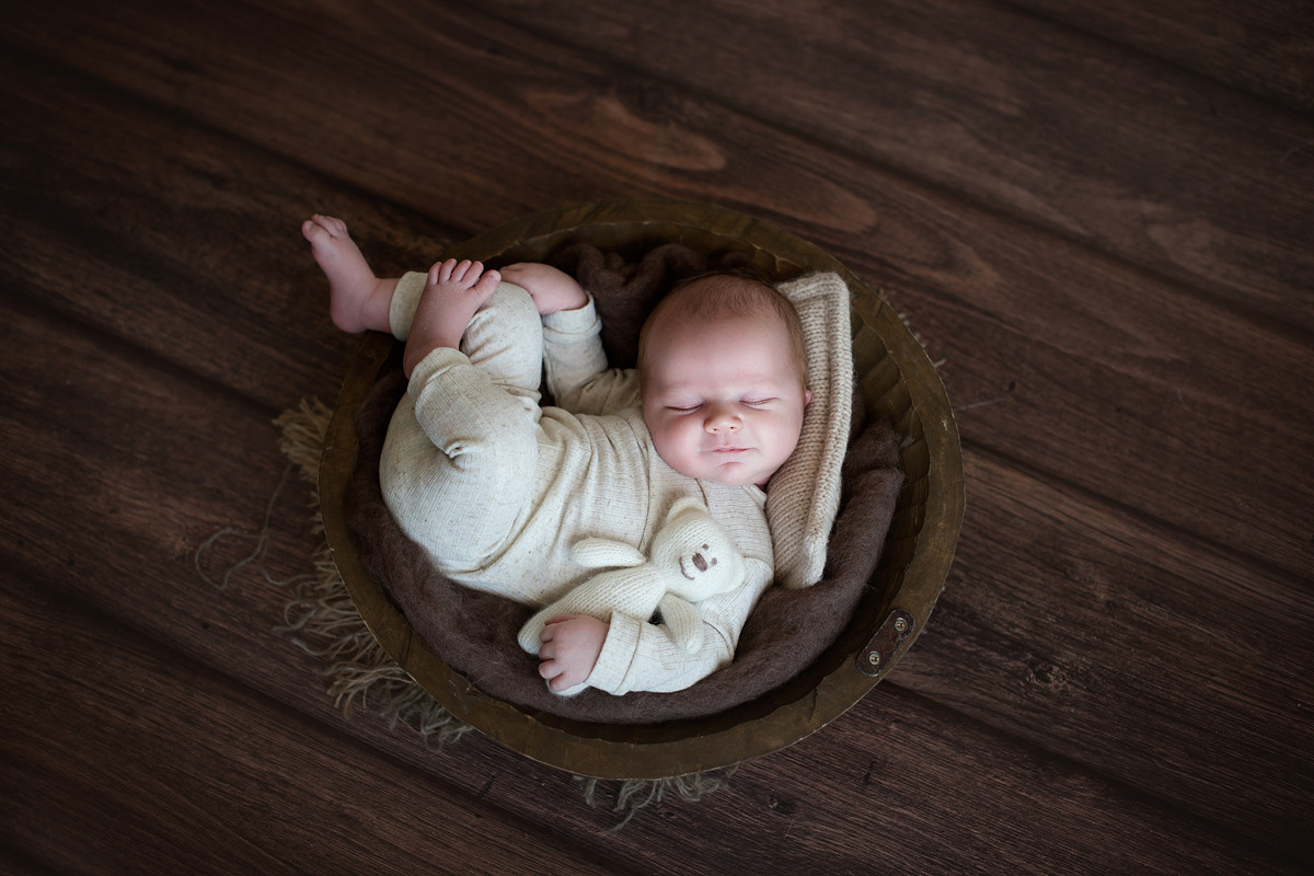 Марк 11 дней (пакет Комфорт). Фотограф новорожденных Елена Панова