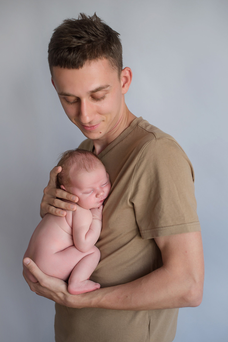 Марк 11 дней (пакет Комфорт). Фотограф новорожденных Елена Панова
