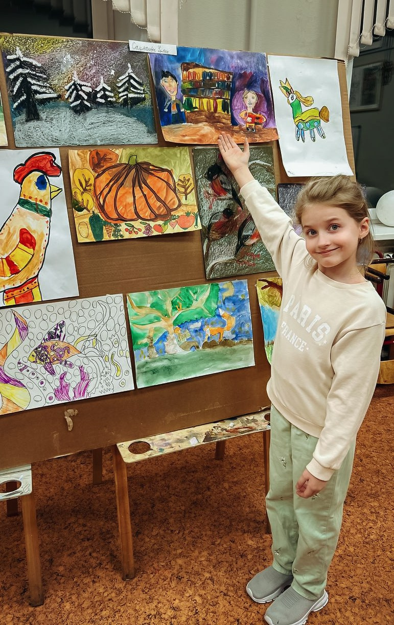 Художник Сальманович Ульяна. Фотограф Ольга Сальманович