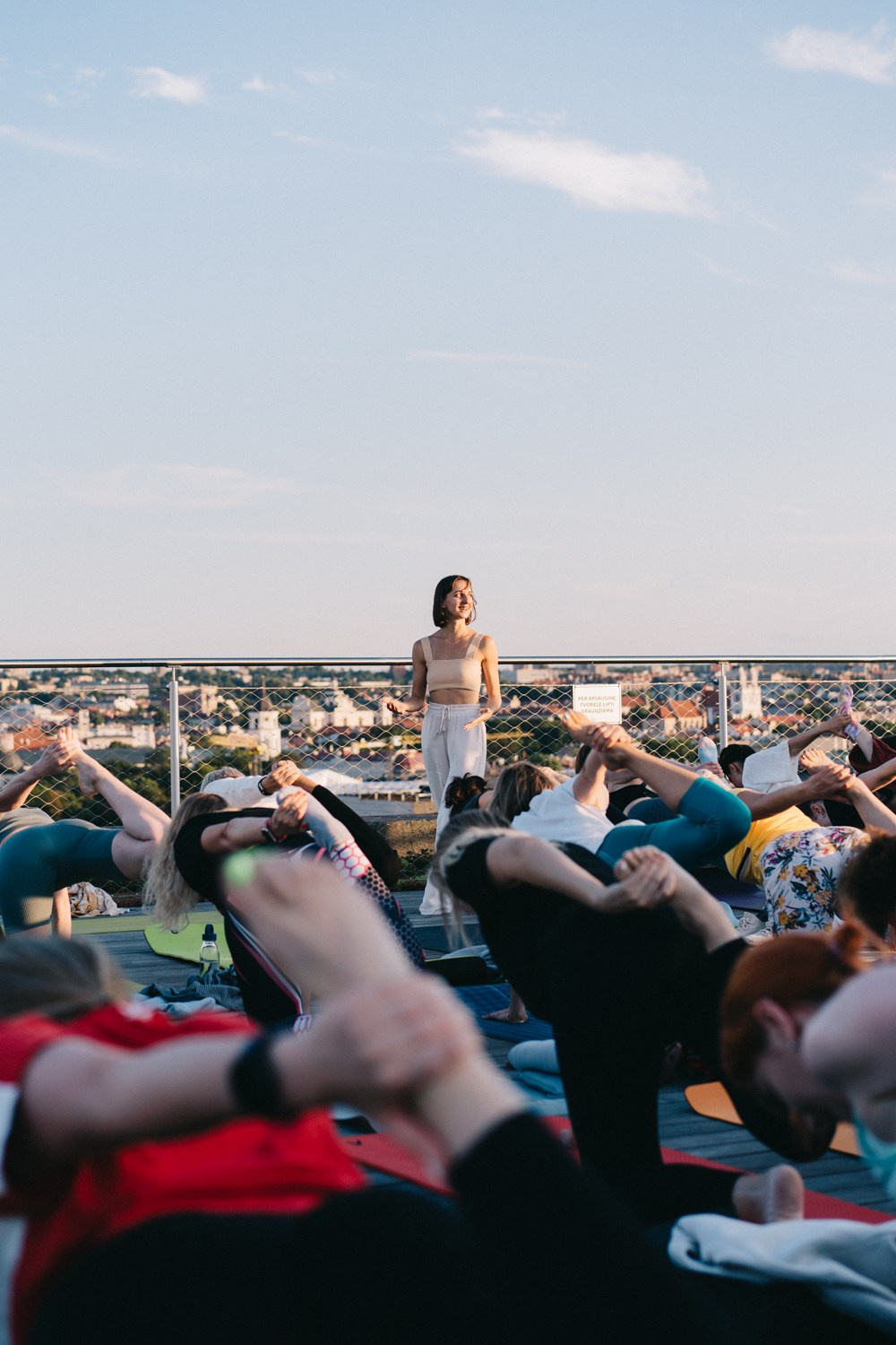 Summer Yoga Rave. Photographer in Vilnius