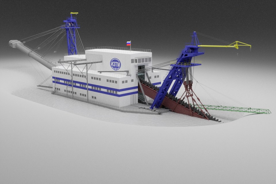 Иркутский завод тяжелого машиностроения/ г. Иркутск. Визуализация и анимация в Москве — Андрей Епифанов