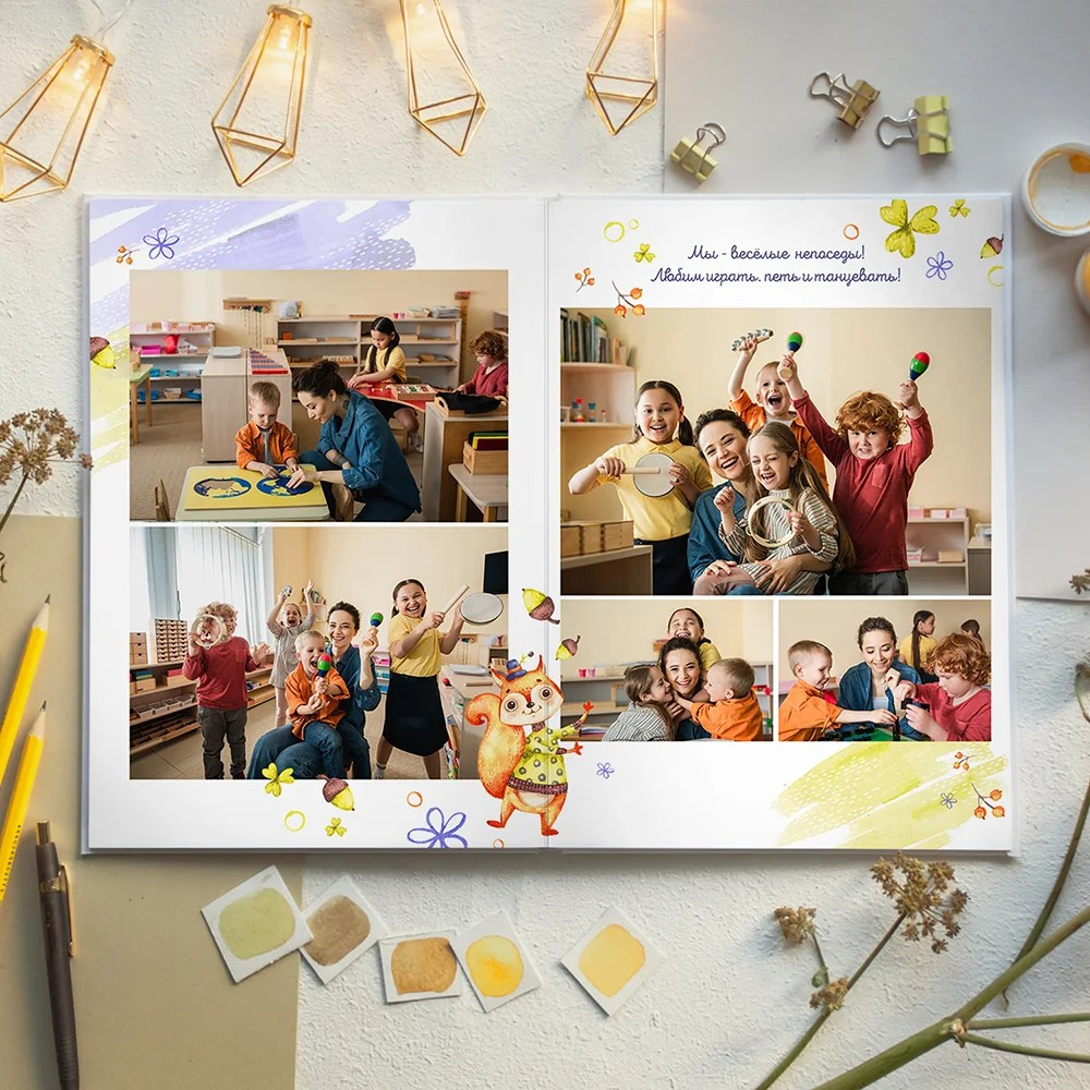 Дизайны фотокниг для детского сада. REPEYBOOK | Выпускные альбомы для детского сада и класса