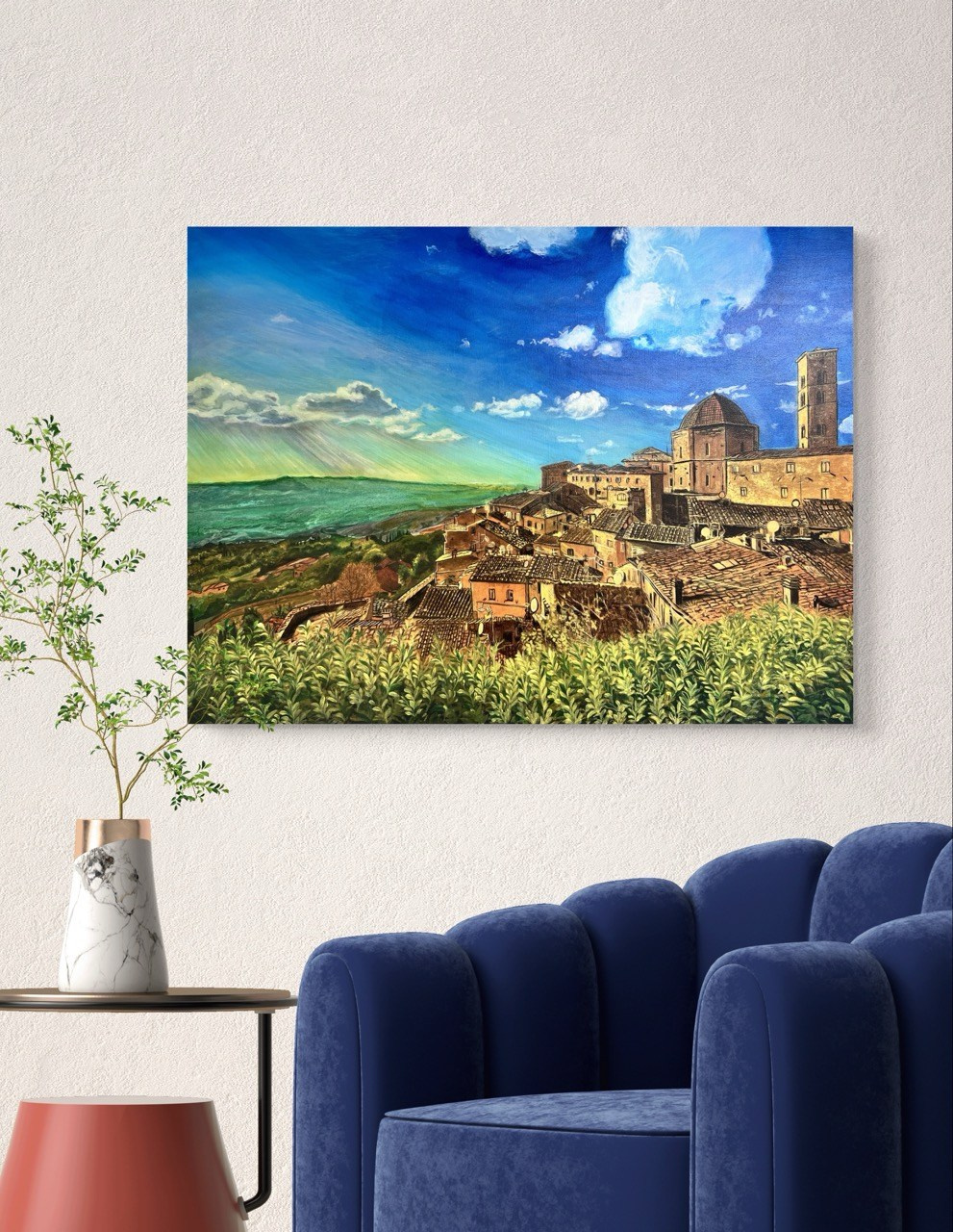 Серия «Города — великие творения рук человеческих». Картины пейзаж