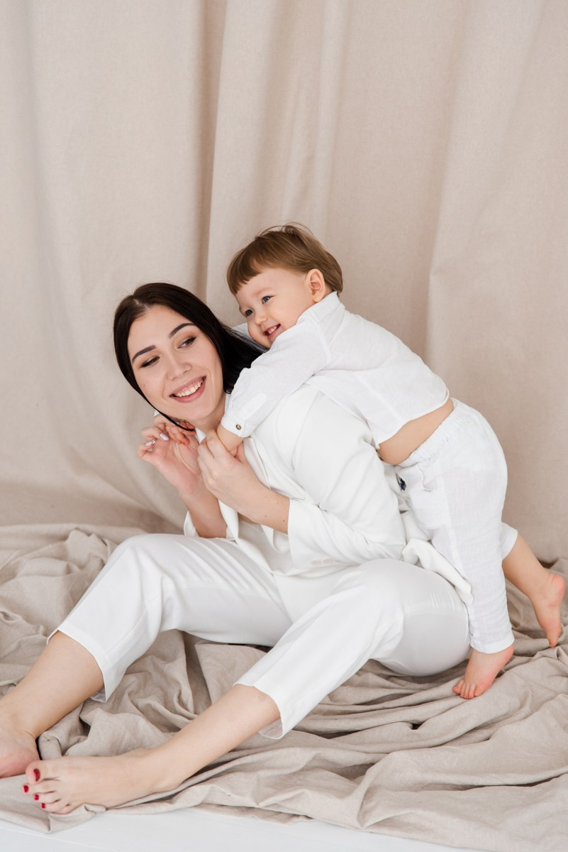 Мама и сын. Портретный и репортажный фотограф в Астане Роман Григоров