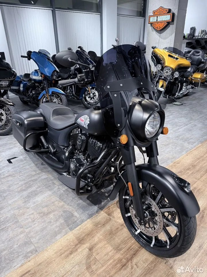 Купить 2022 Indian Springfield 116 Dark Horse — подробнее на сайте. Hello Davidson, Москва. Только хорошие мотоциклы…