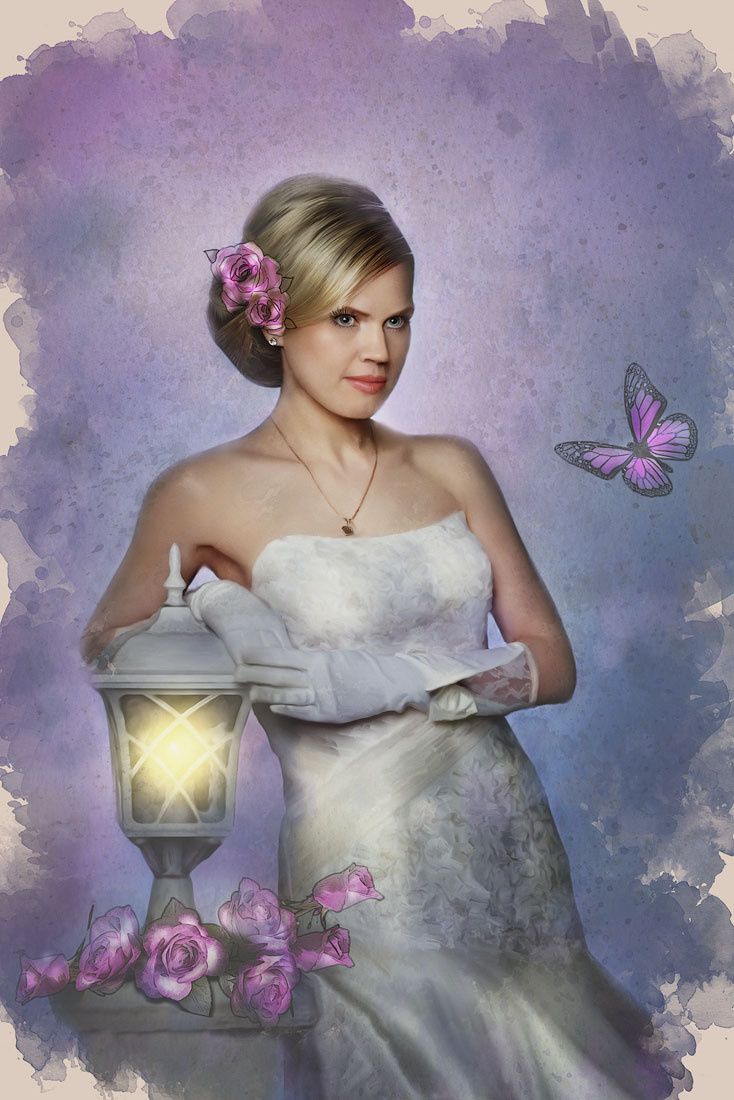 Цифровая живопись по фотографии. Ретушер в Санкт-Петербурге Марина Дорогая