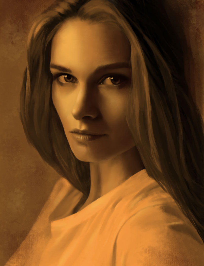 Цифровая живопись по фотографии. Ретушер в Санкт-Петербурге Марина Дорогая