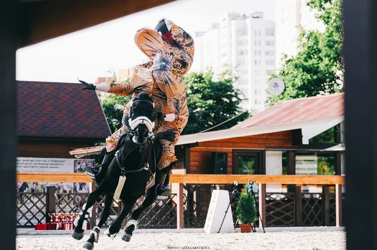 Летние соревнования. Фотосессии с лошадьми