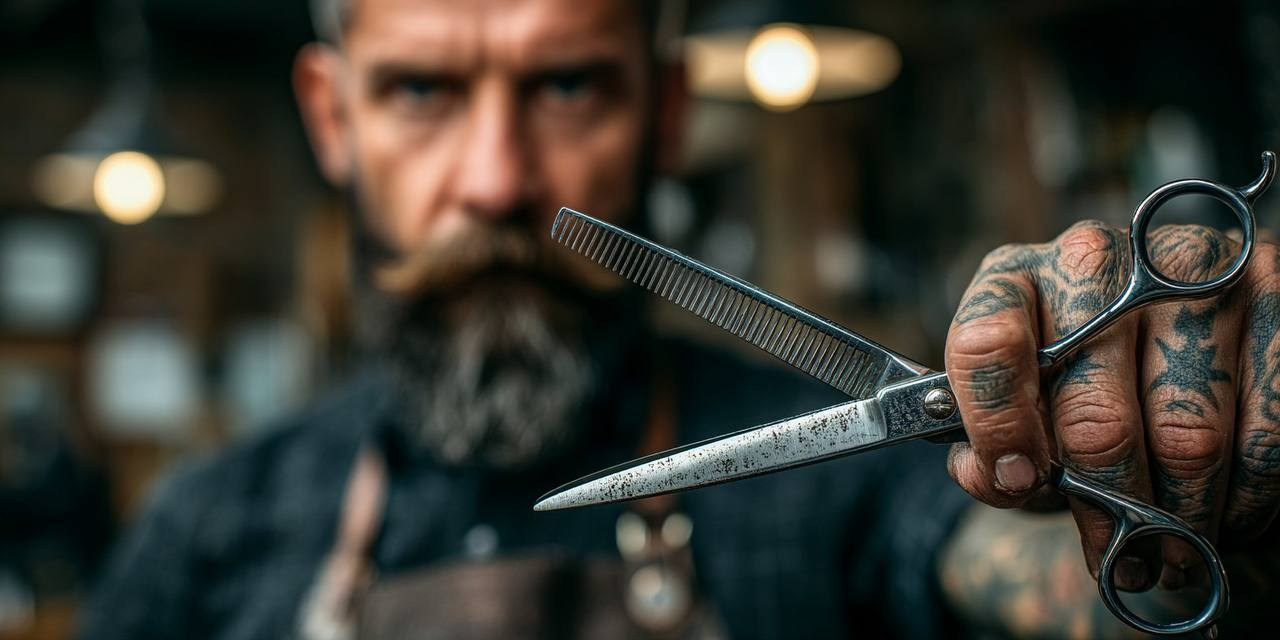 Визуальная концепция для барбершопа. Ekaterina Kiral — Visual Branding & AI Creation