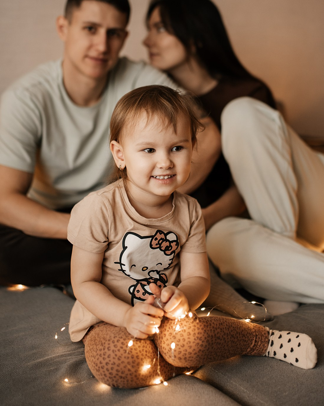 Новогоднее: Вика, Юрий, Оля и Уля. Фотограф г. Хабаровск