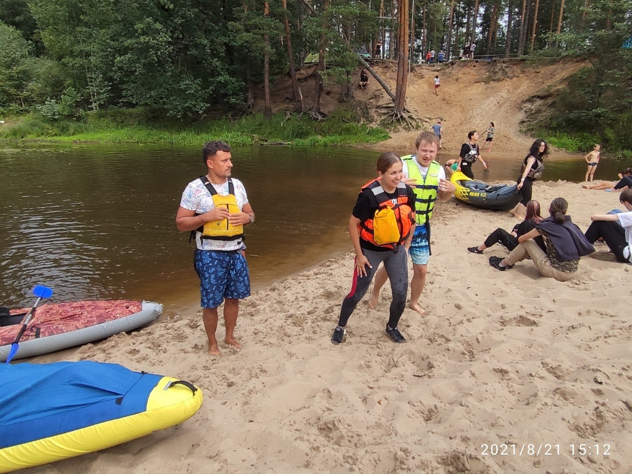 Сплав на байдарках 21.08.21. Галерея Фантим