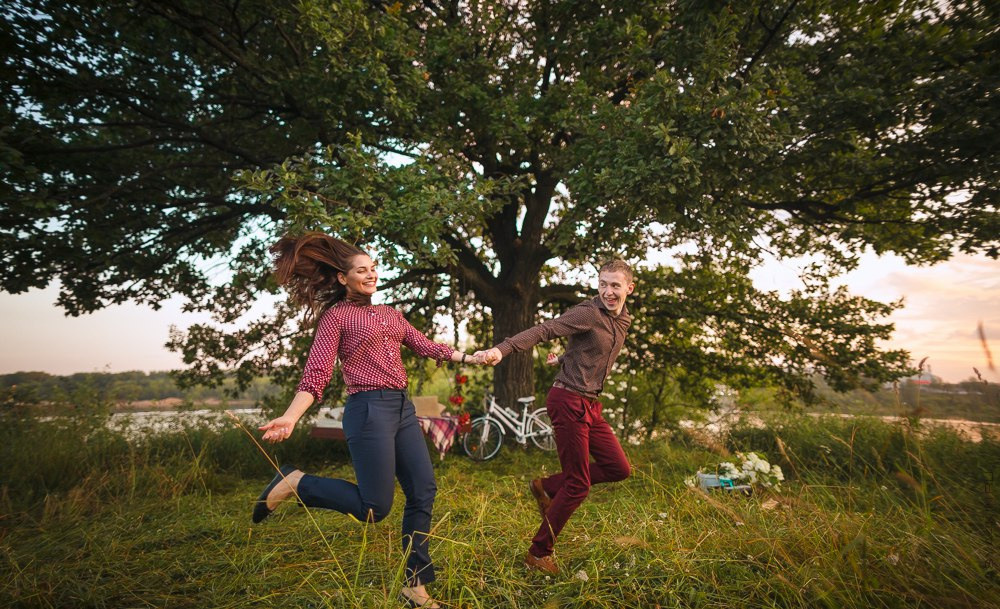 фотографирование свадебной рамы