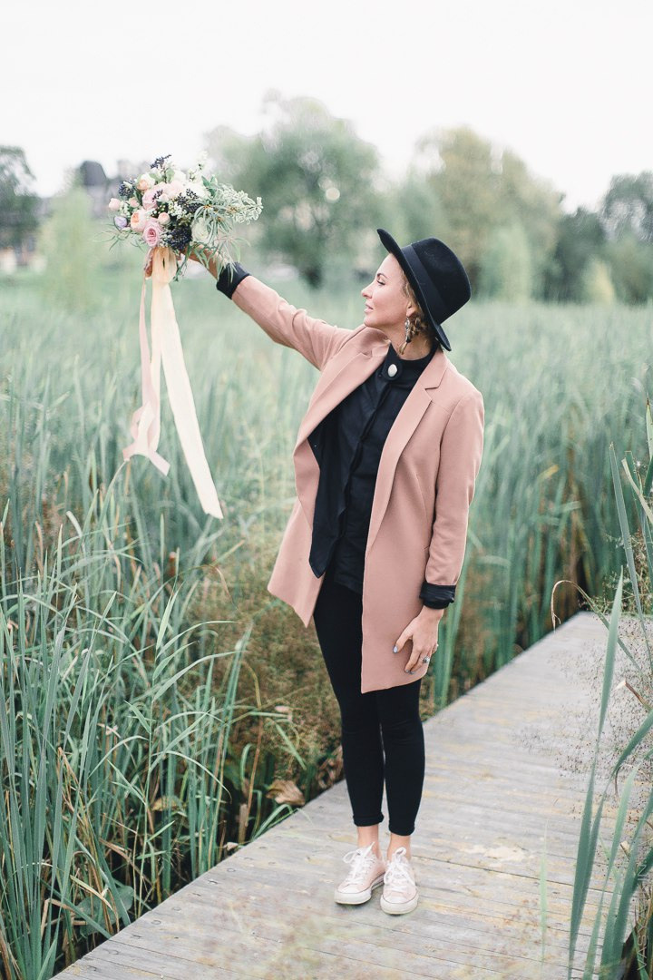 фотографирование свадебной фонарины