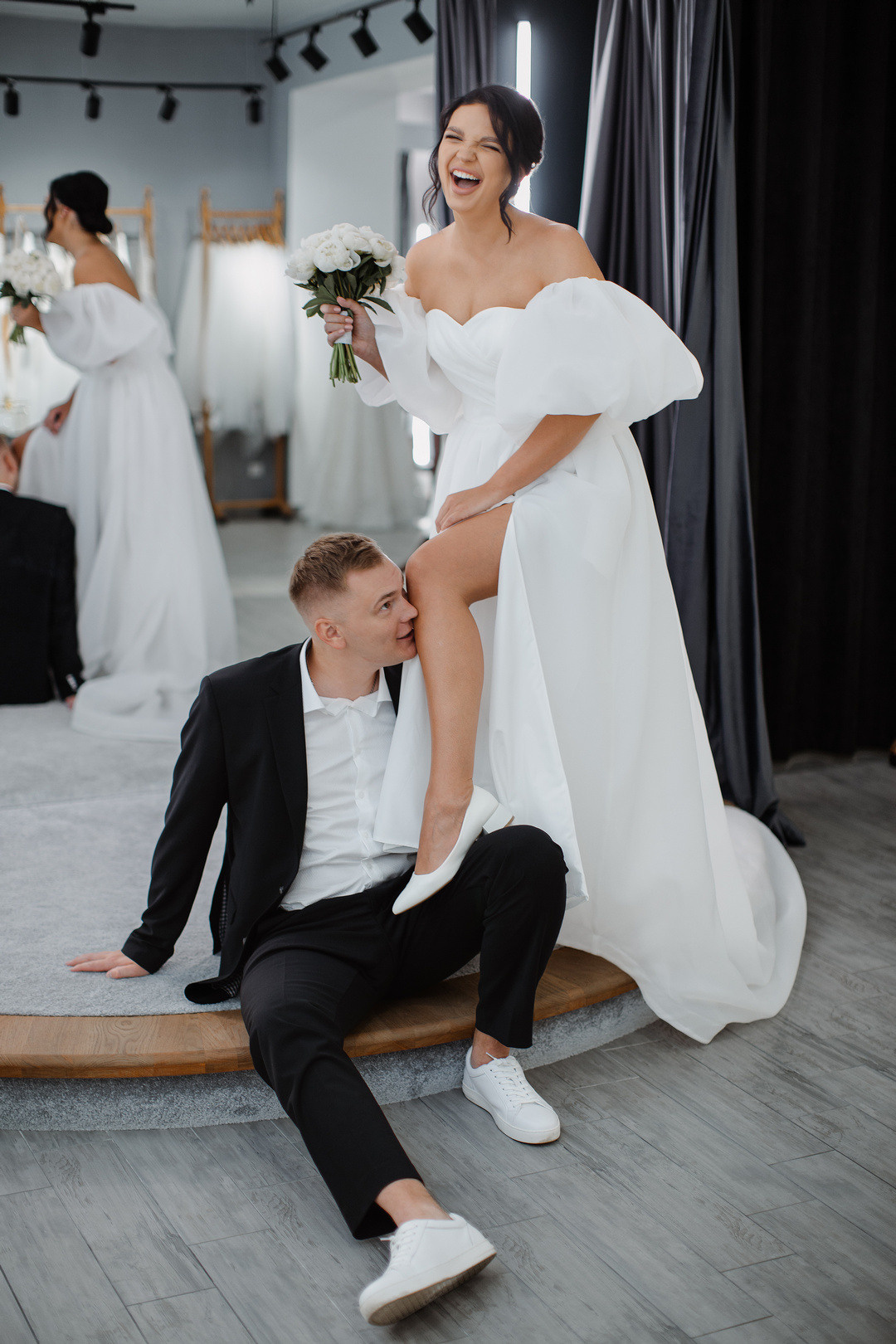  Легкая и воздушная церемония выездной свадебной регистрации