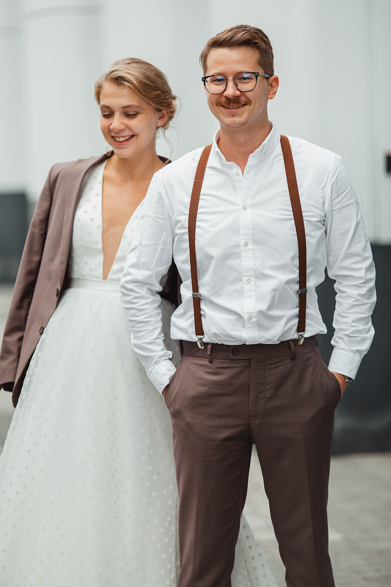  Свадебная фотосессия возле Аллеи коворкинга