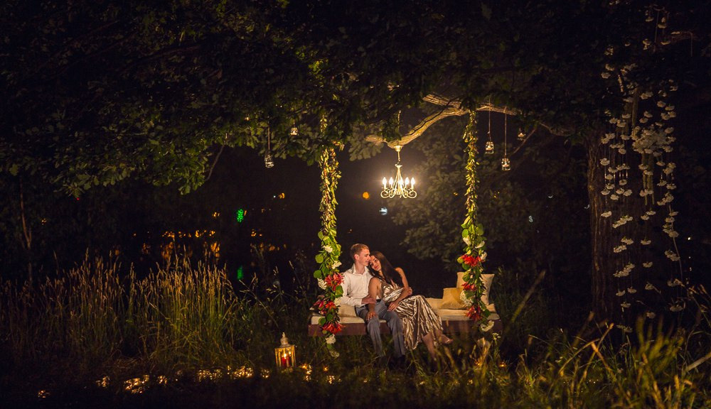 Роскошная свадебная церемония