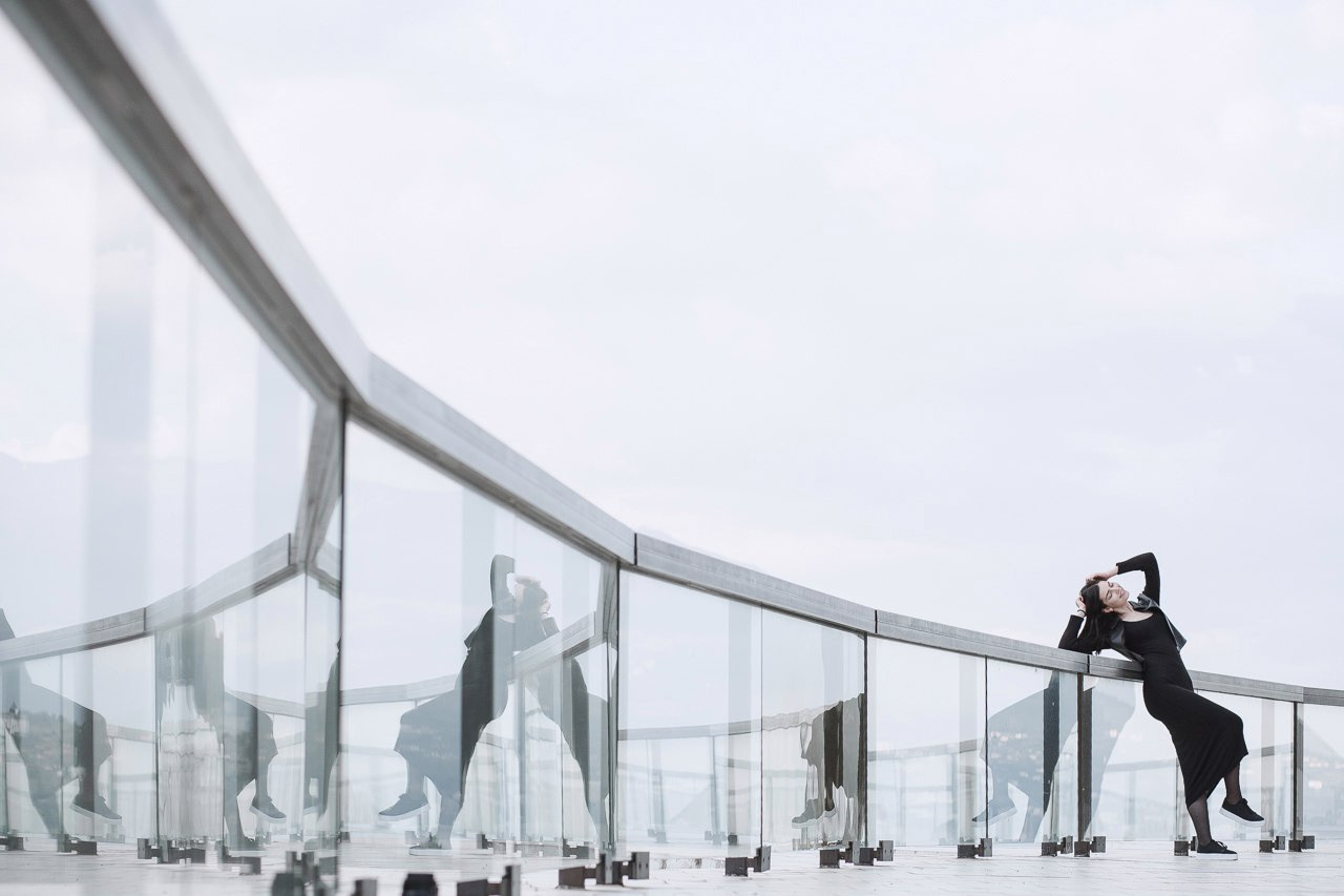 свадебные фотографии во время поездки