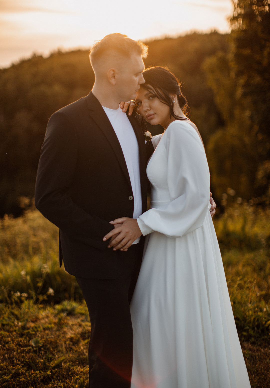 Веселая свадебная фотосессия в изгибе ярославль. Свадебный фотограф Ярославль Дмитрий Васячкин