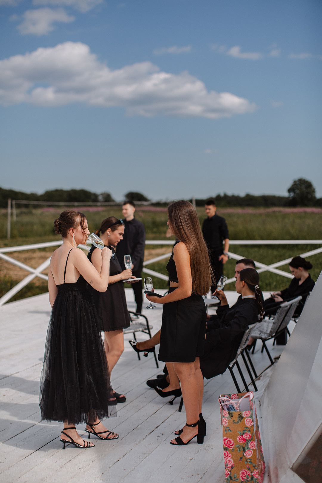  Романтическая свадебная церемония в стиле кантри-шик