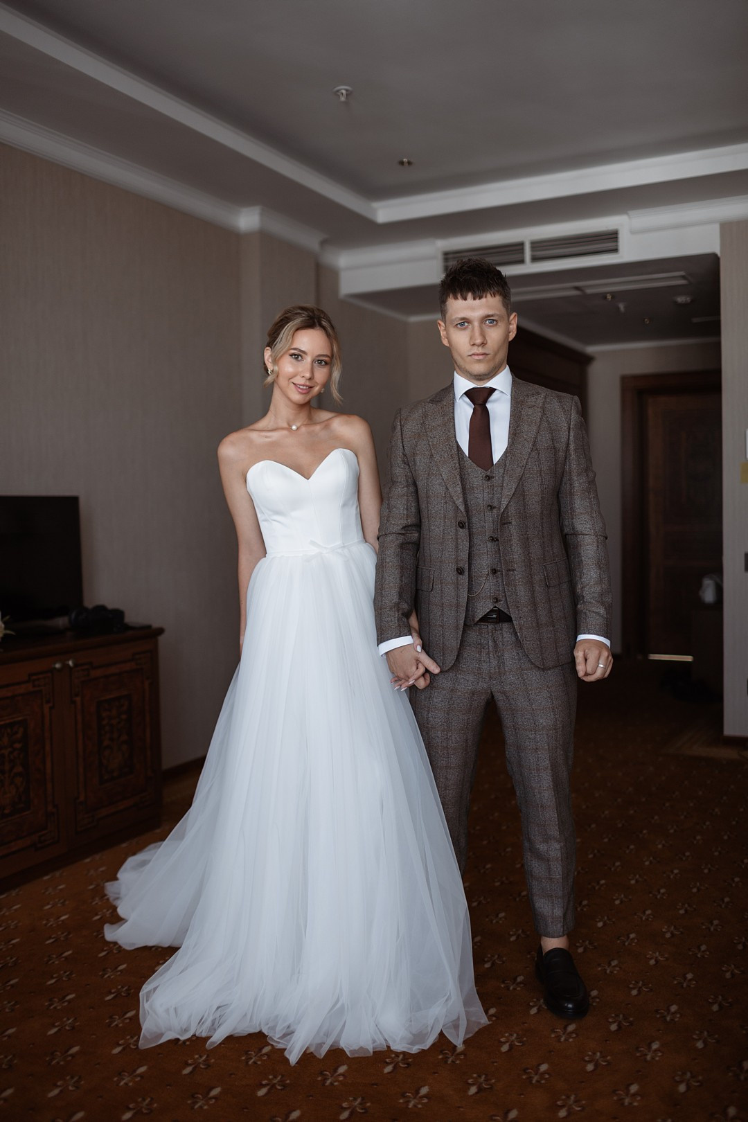  Красивая свадебная сессия в объективе фотокамеры