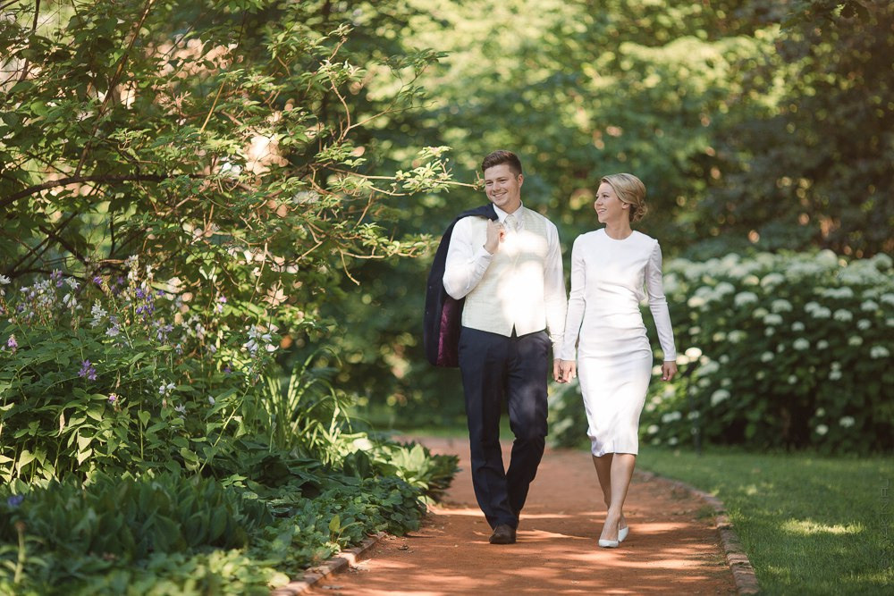 Свадебные фотографии с цветочными венками